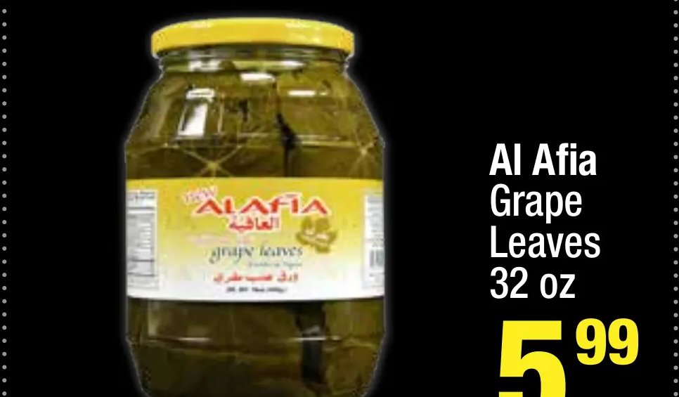 Al Afia Grape Leaves