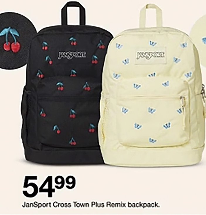 JanSport Cross Town Plus Remix backpack