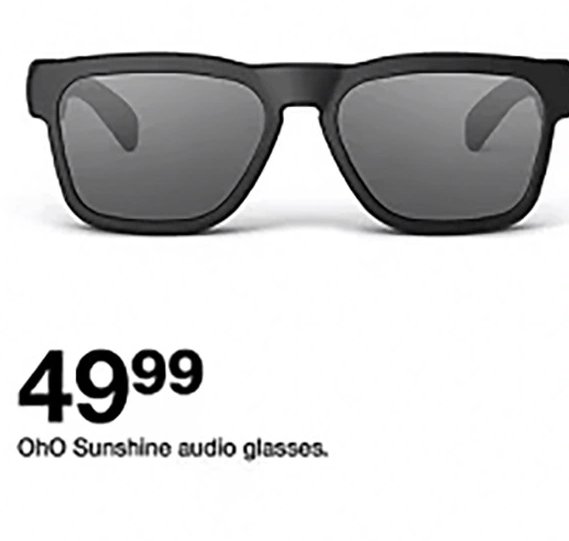 OhO Sunshine audio glasses
