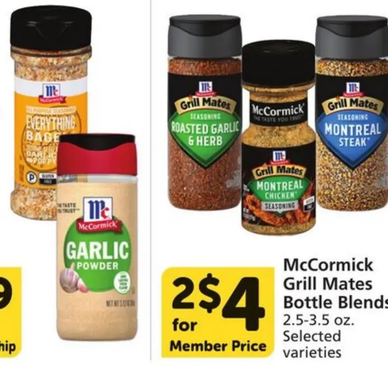 McCormick Grill Mates Bottle Blends
