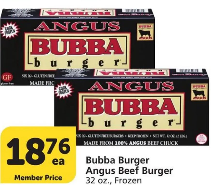 Bubba Burger Angus Beef Burger