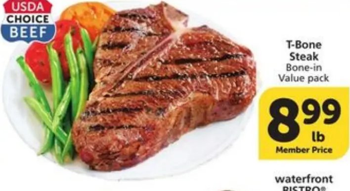 T-Bone Steak Bone-in Value pack
