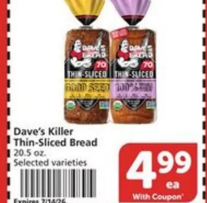 Dave's Killer Thin-Sliced Bread