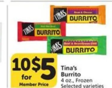 Tina's Burrito