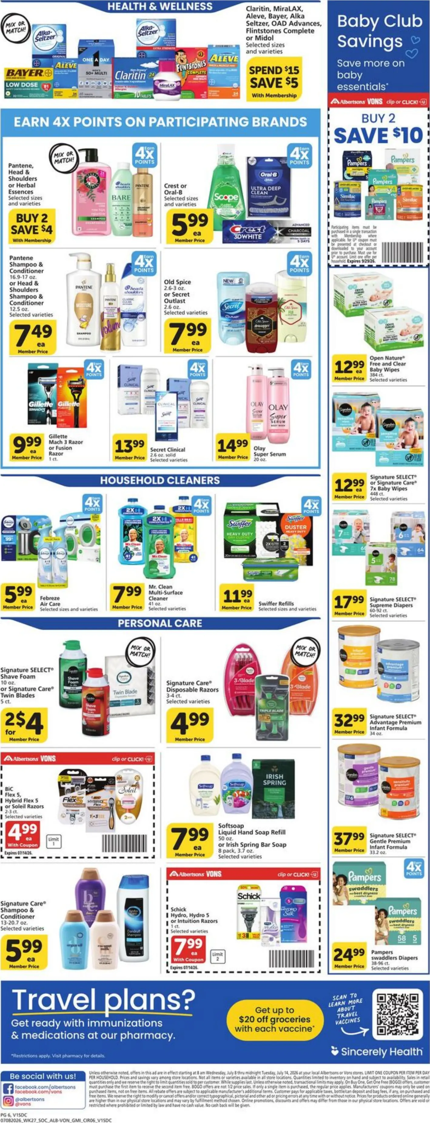 Vons Weekly Ad Preview 7/15/2026 for Next Week