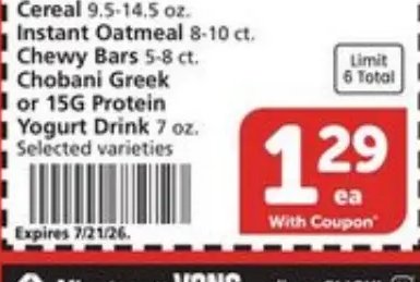 Quaker Cereal