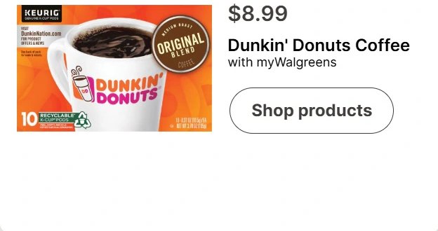 Dunkin' Donuts Coffee