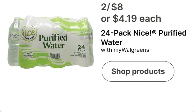 24-Pack Nice!® Purified Water