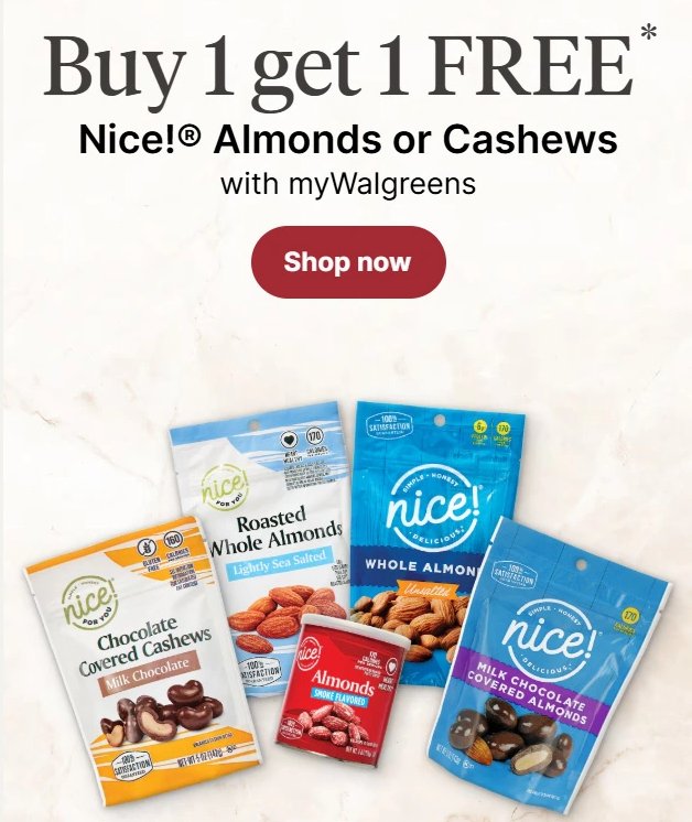 Nice!® Almonds or Cashews