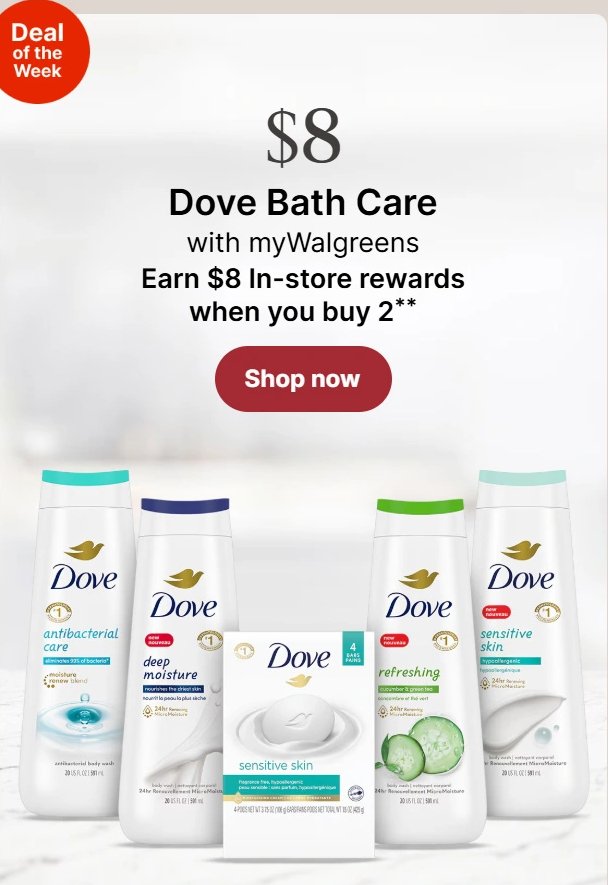 Dove Bath Care