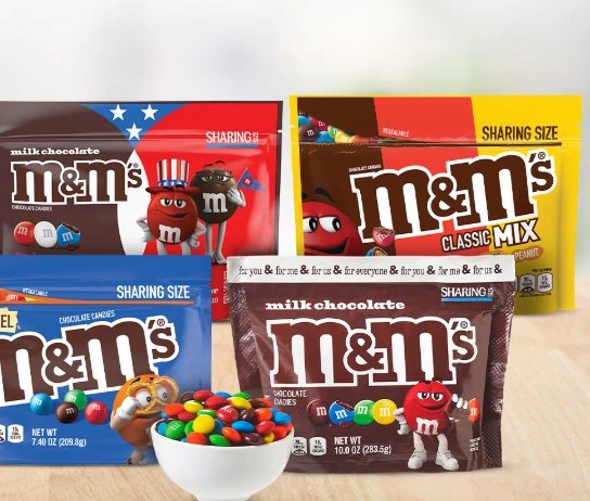 M&M's Share Size Candy