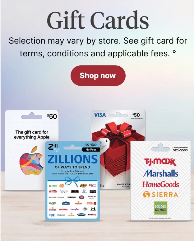 Gift Cards