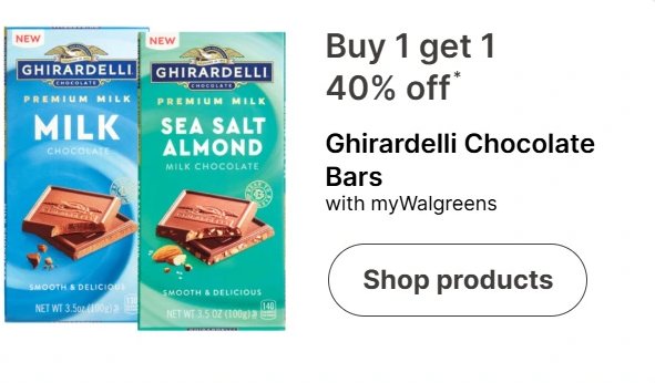Ghirardelli Chocolate Bars