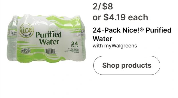 24-Pack Nice!® Purified Water