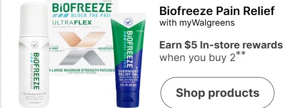 Biofreeze Pain Relief