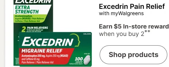 Excedrin Pain Relief
