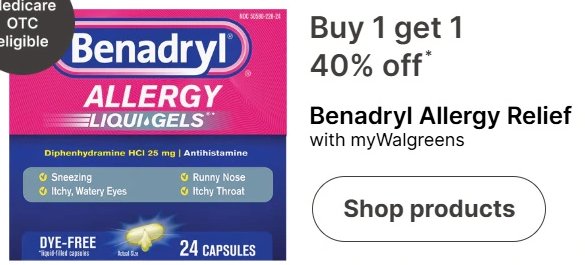 Benadryl Allergy Relief