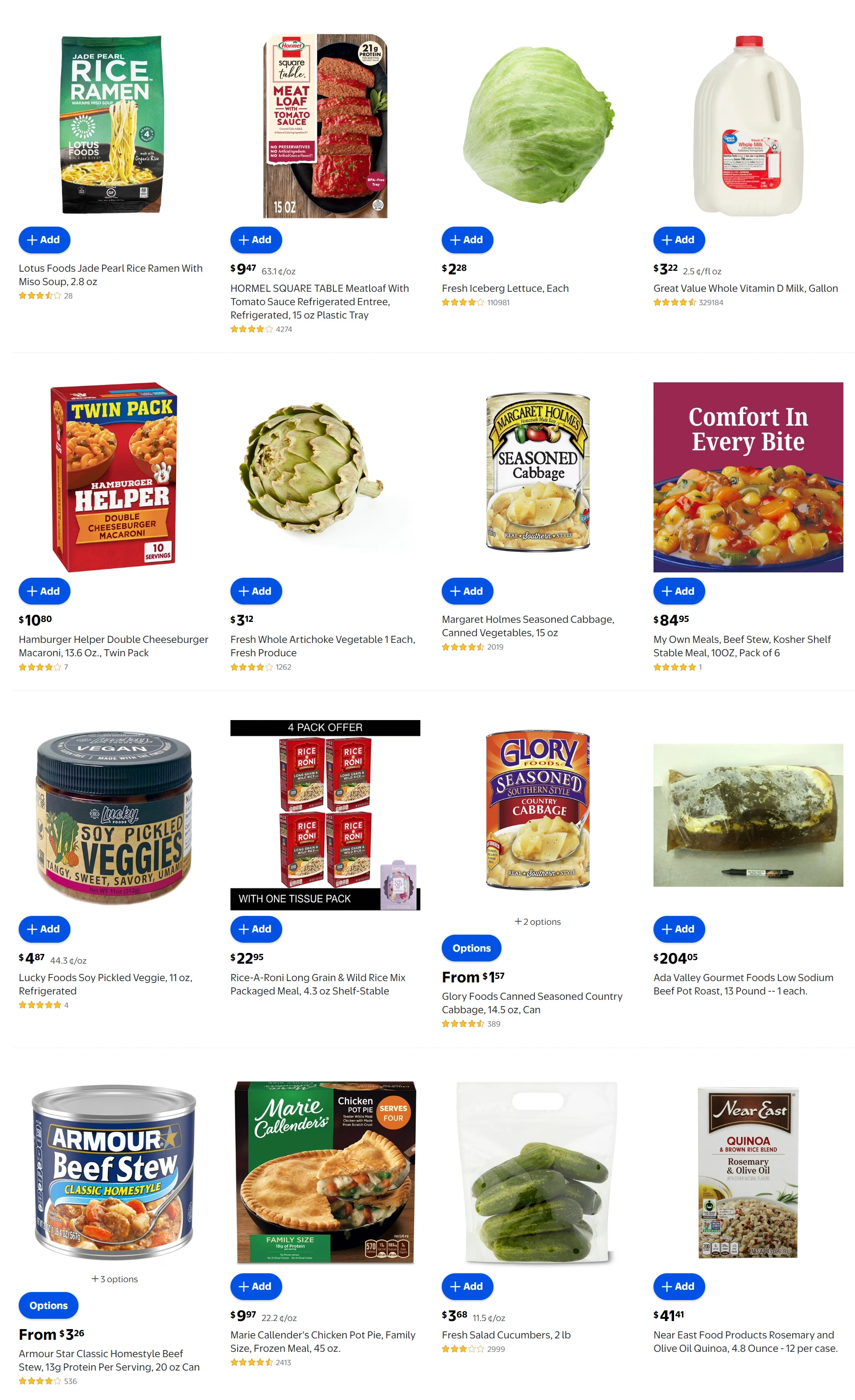 Walmart Grocery Weekly Ad Page 1