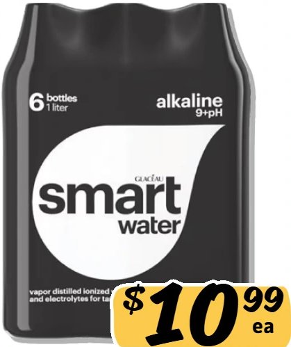 6 Pk smartwater