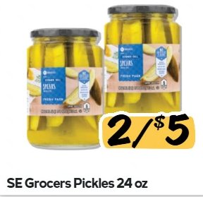 SE Grocers Pickles