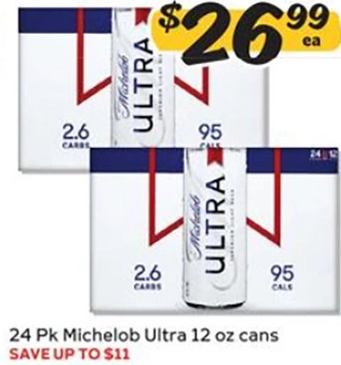 24 Pk Michelob Ultra