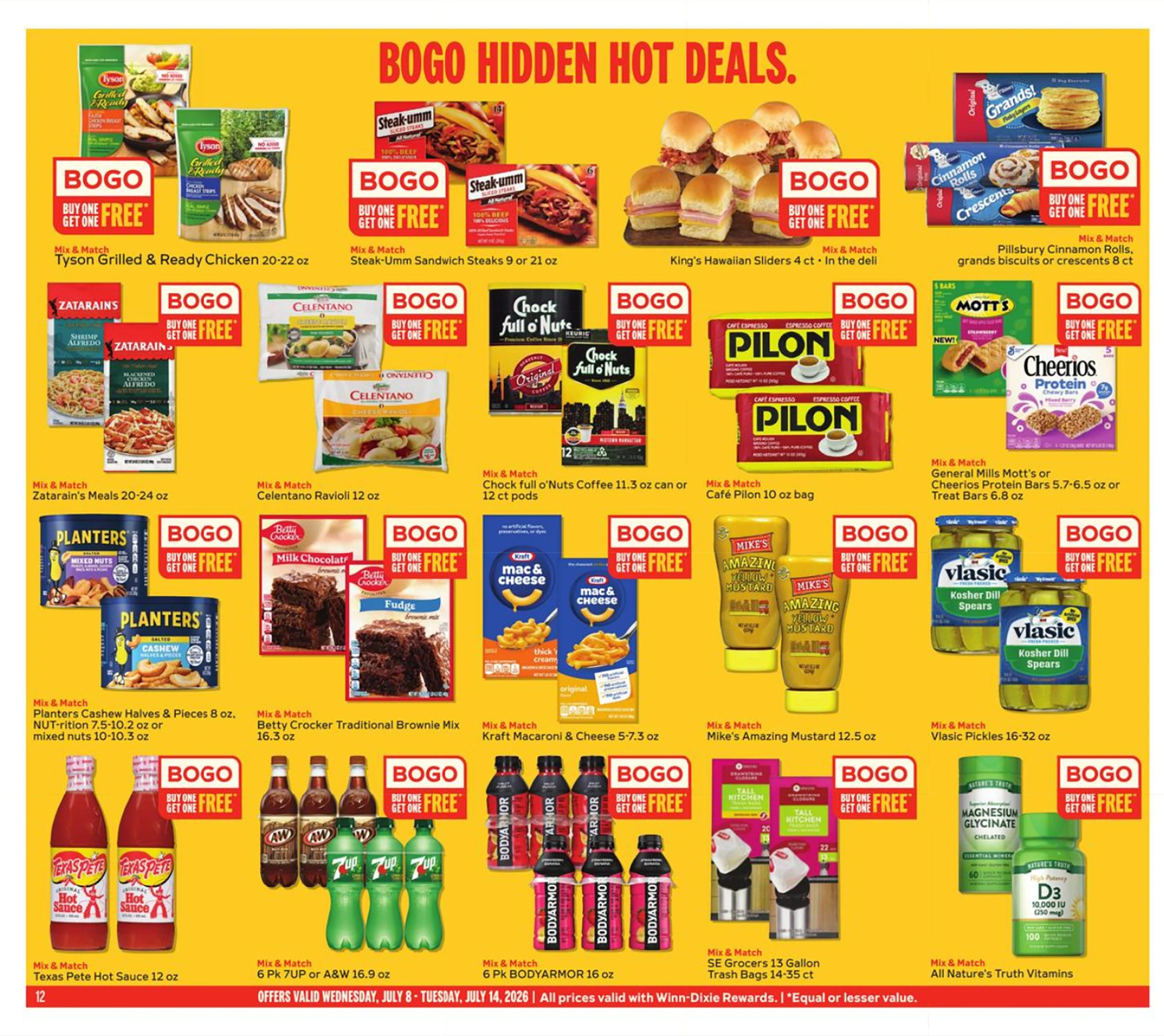 Winn-Dixie Weekly Ad Page 12