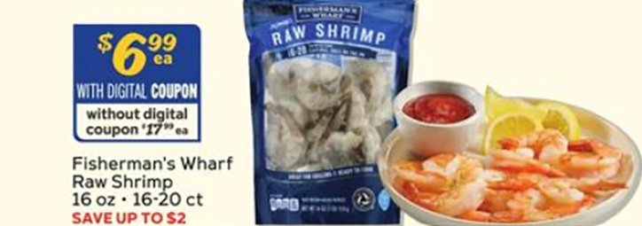Fisherman's Wharf Raw Shrimp