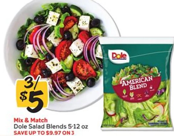 Dole Salad Blends