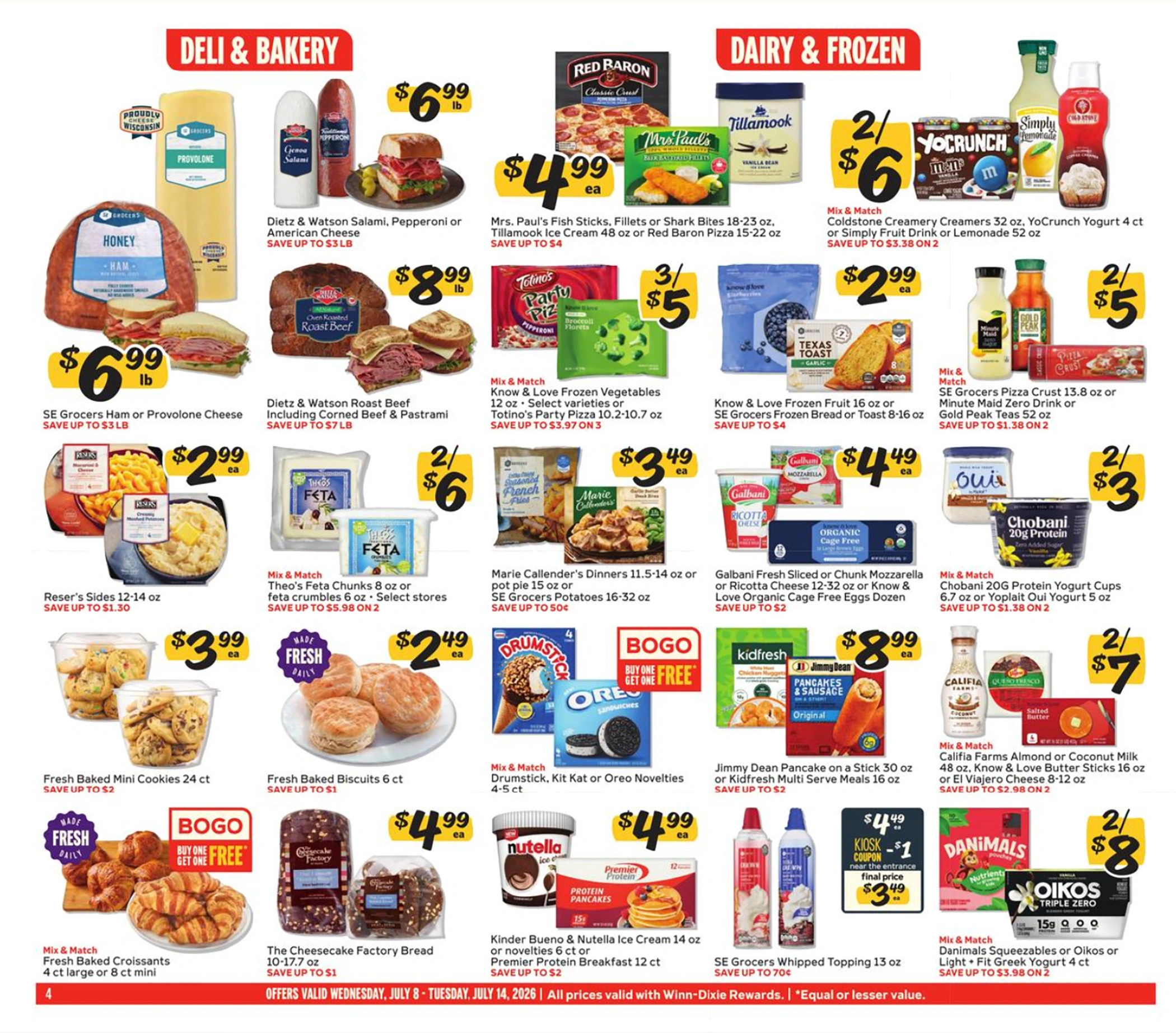 Winn-Dixie Weekly Ad Page 4