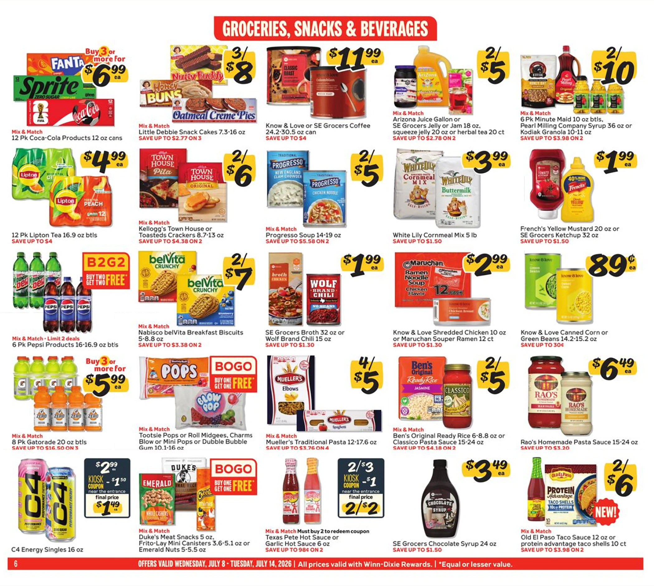 Winn-Dixie Weekly Ad Page 6