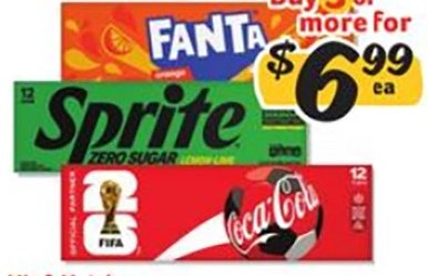 12 Pk Coca-Cola Products