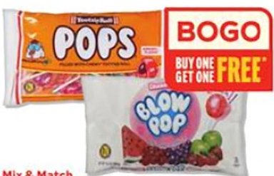Tootsie Pops or Roll Midgees, Charms Blow or Mini Pops or Dubble Bubble Gum