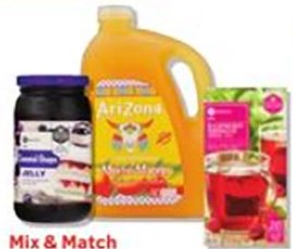 Arizona Juice Gallon or SE Grocers Jelly or Jam