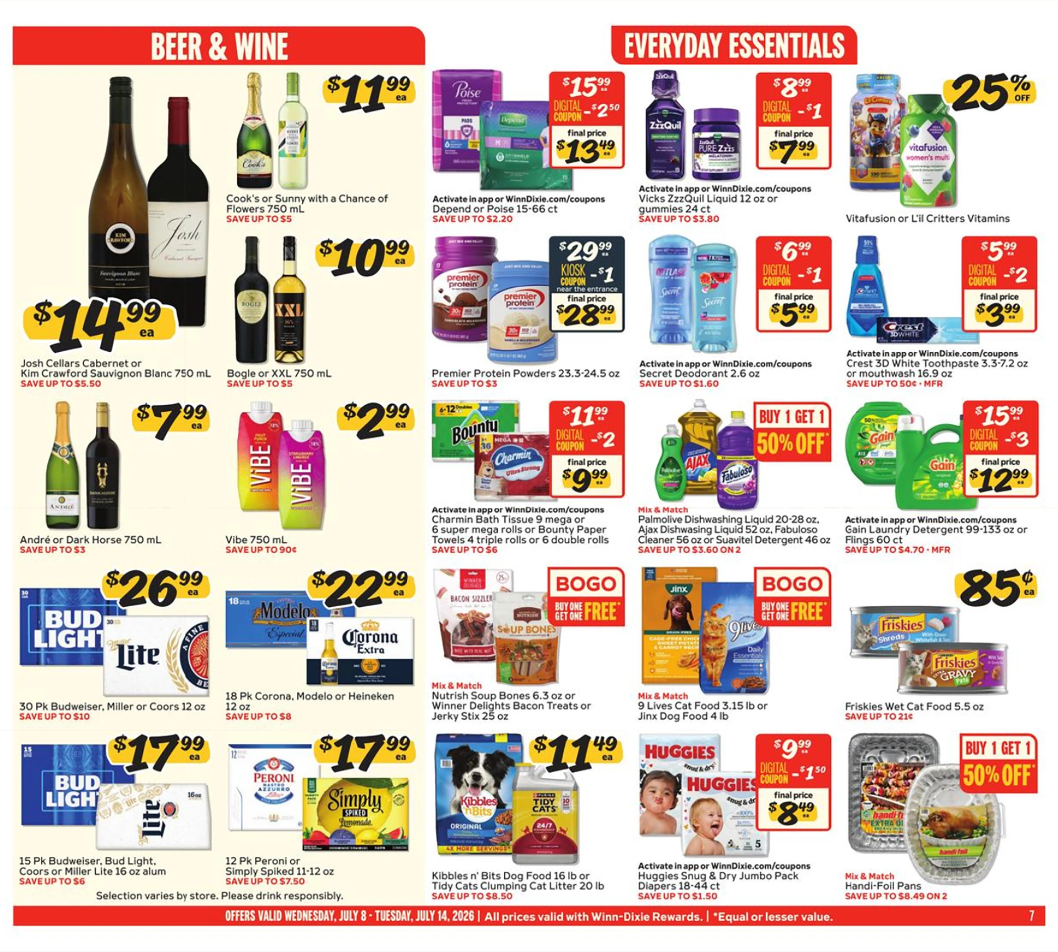 Winn-Dixie Weekly Ad Page 7