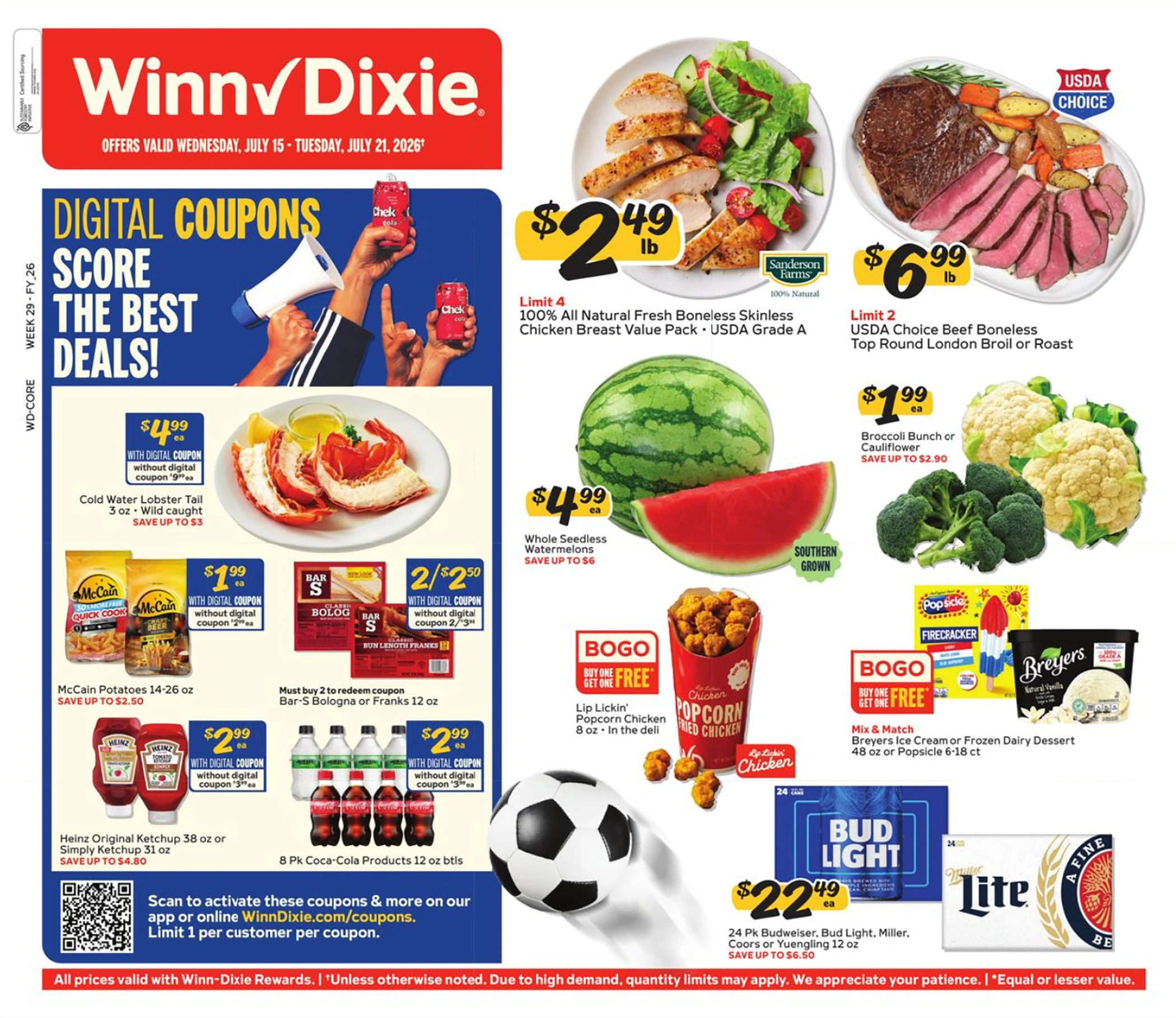 Winn-Dixie Weekly Ad Page 1