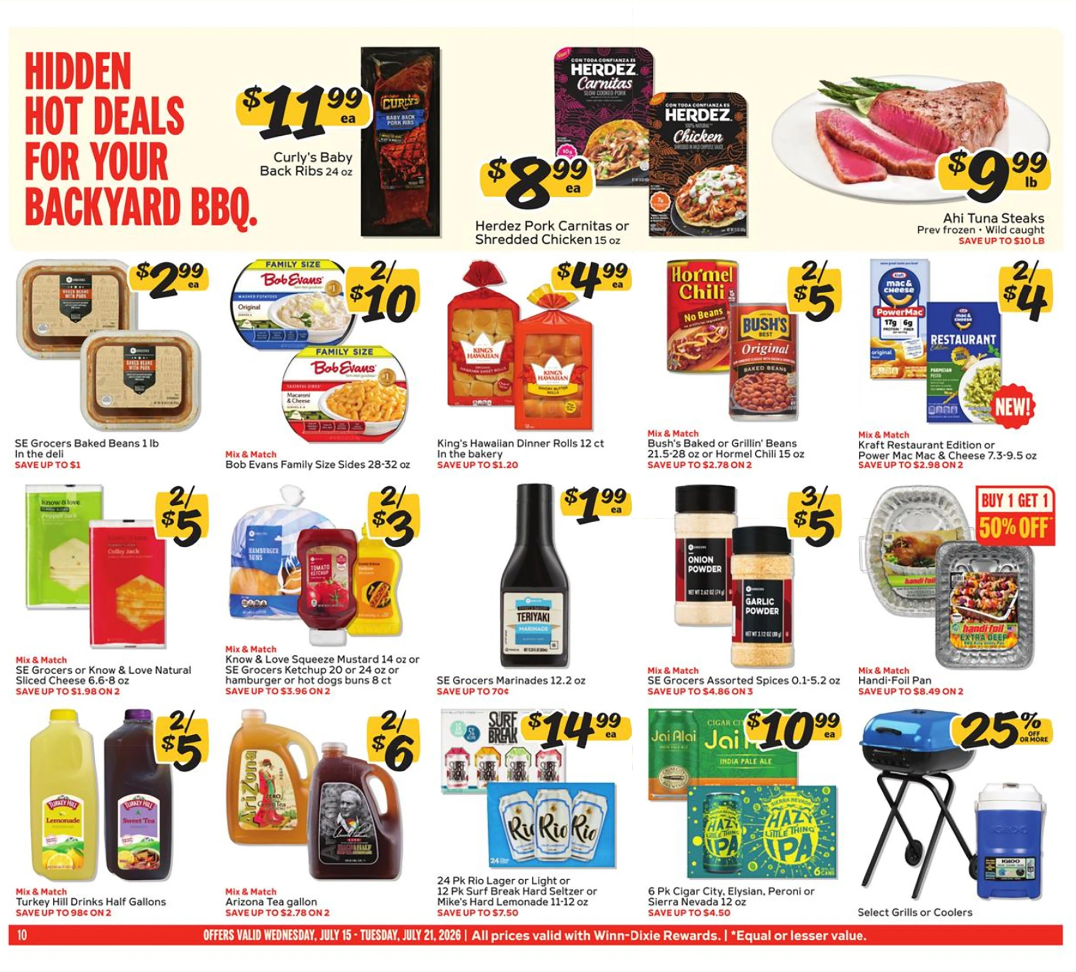 Winn-Dixie Weekly Ad Page 10