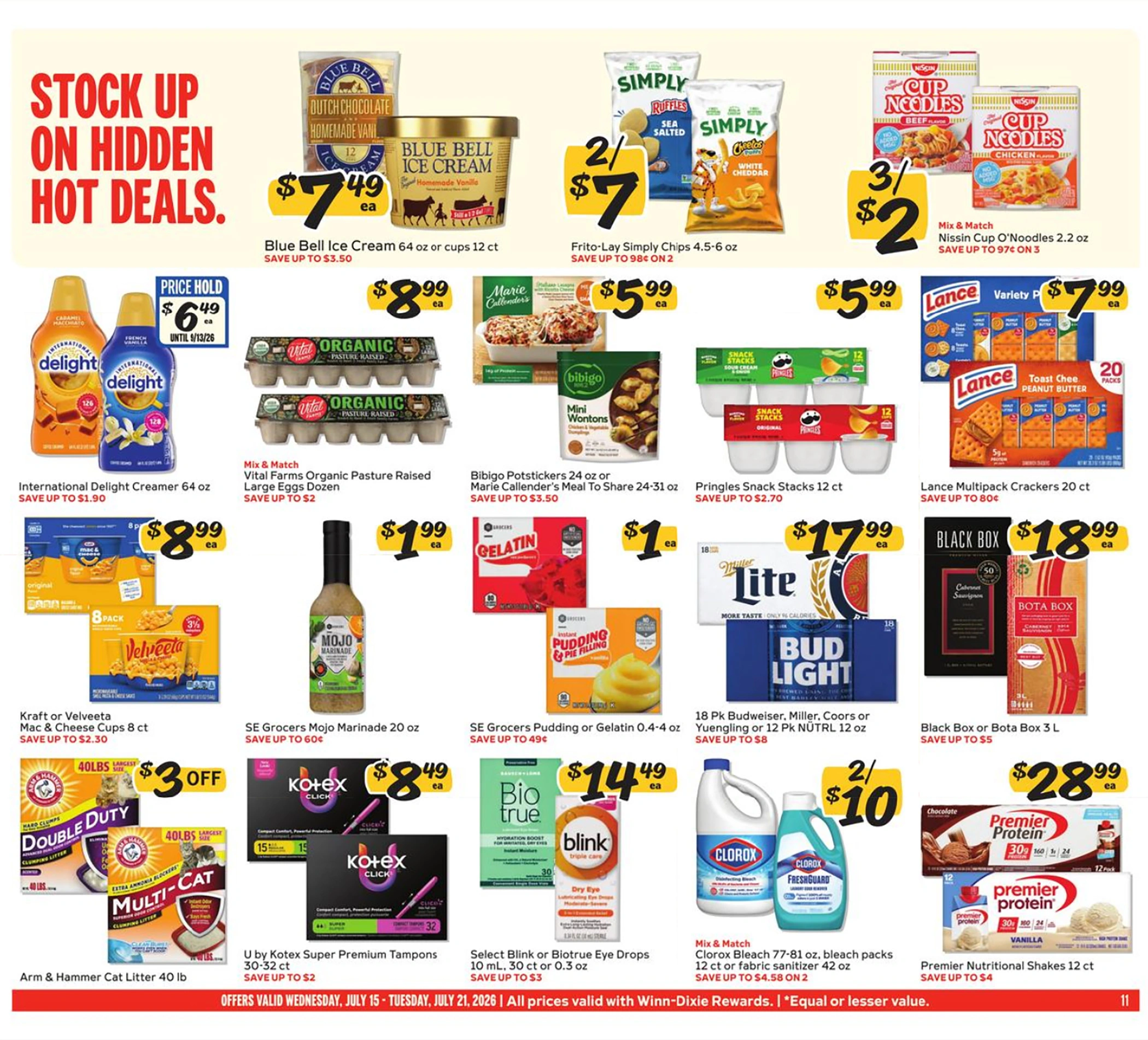 Winn-Dixie Weekly Ad Page 11