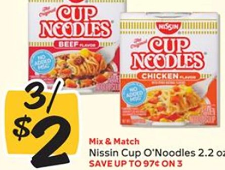 Nissin Cup O'Noodles