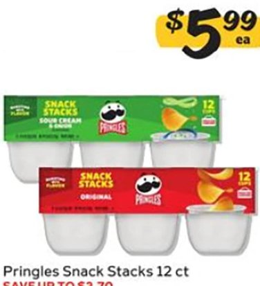 Pringles Snack Stacks