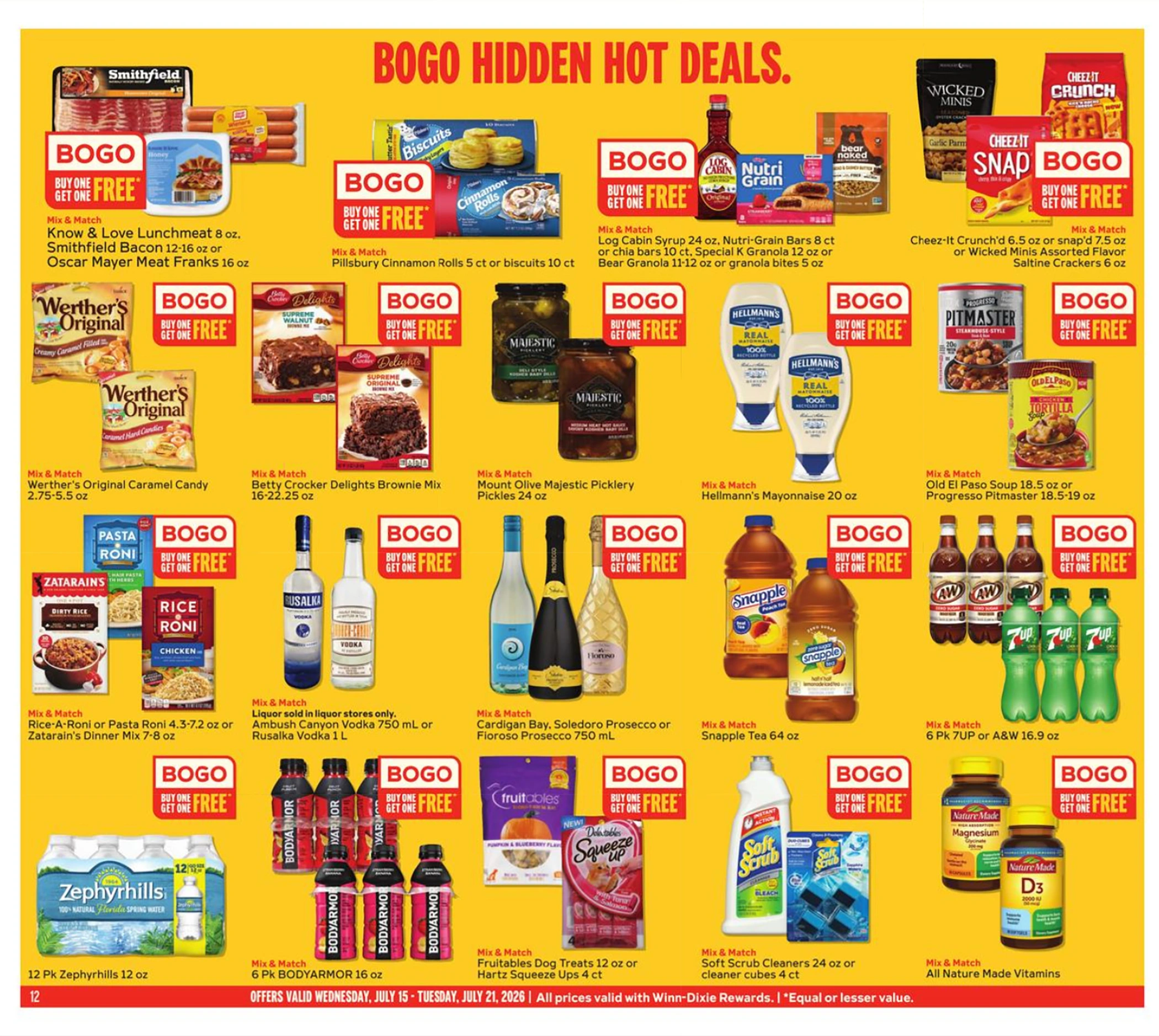 Winn-Dixie Weekly Ad Page 12