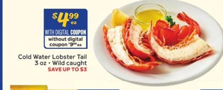 Cold Water Lobster Tail