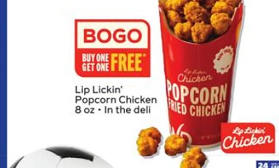 Lip Lickin' Popcorn Chicken