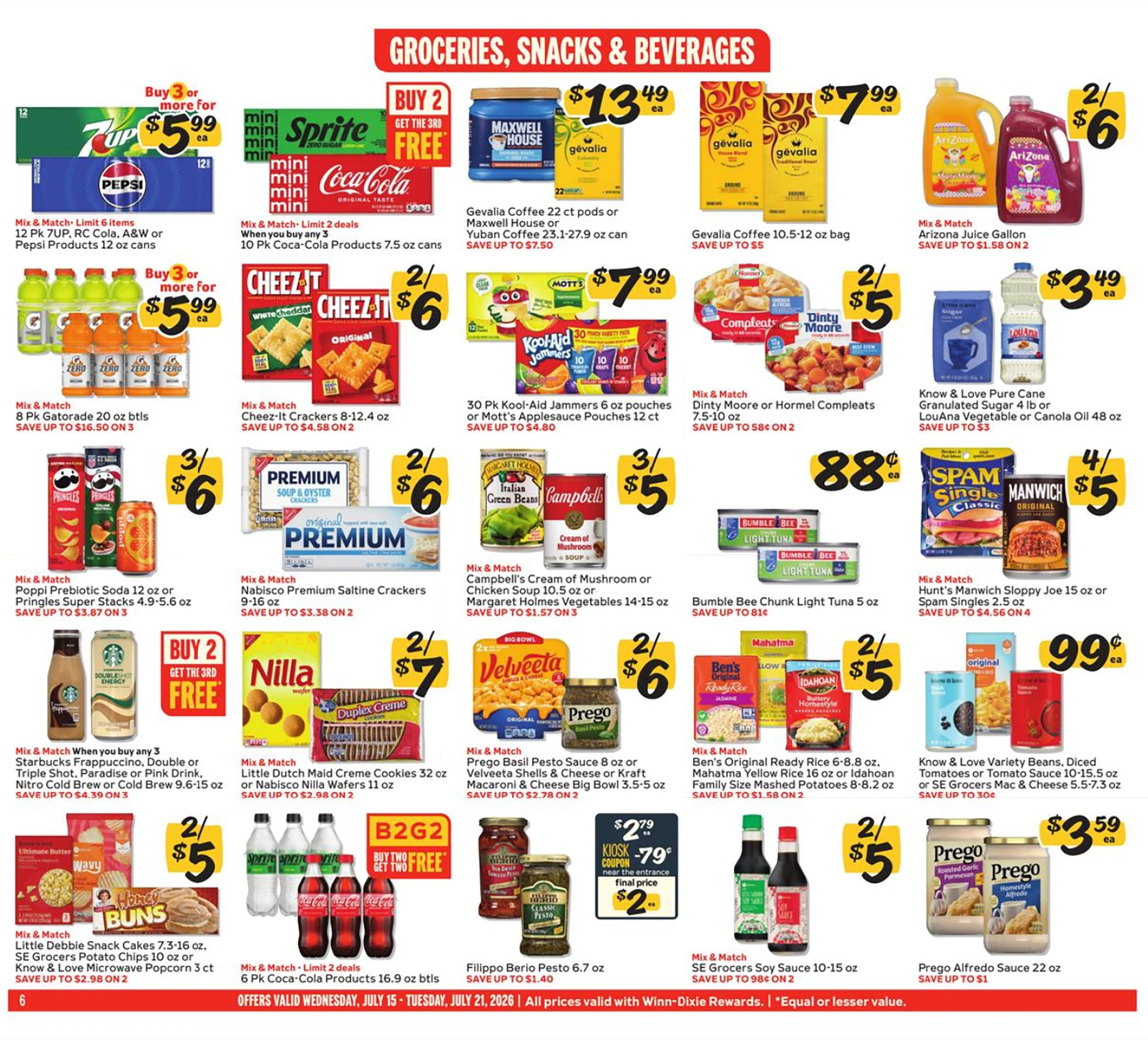 Winn-Dixie Weekly Ad Page 6