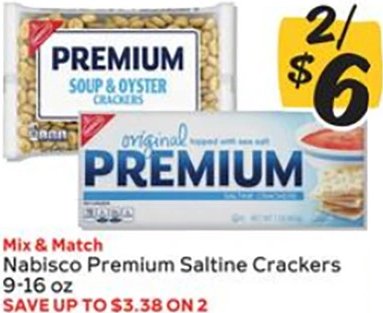 Nabisco Premium Saltine Crackers