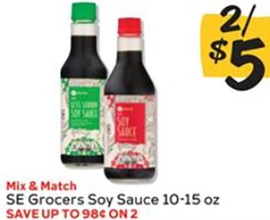 SE Grocers Soy Sauce