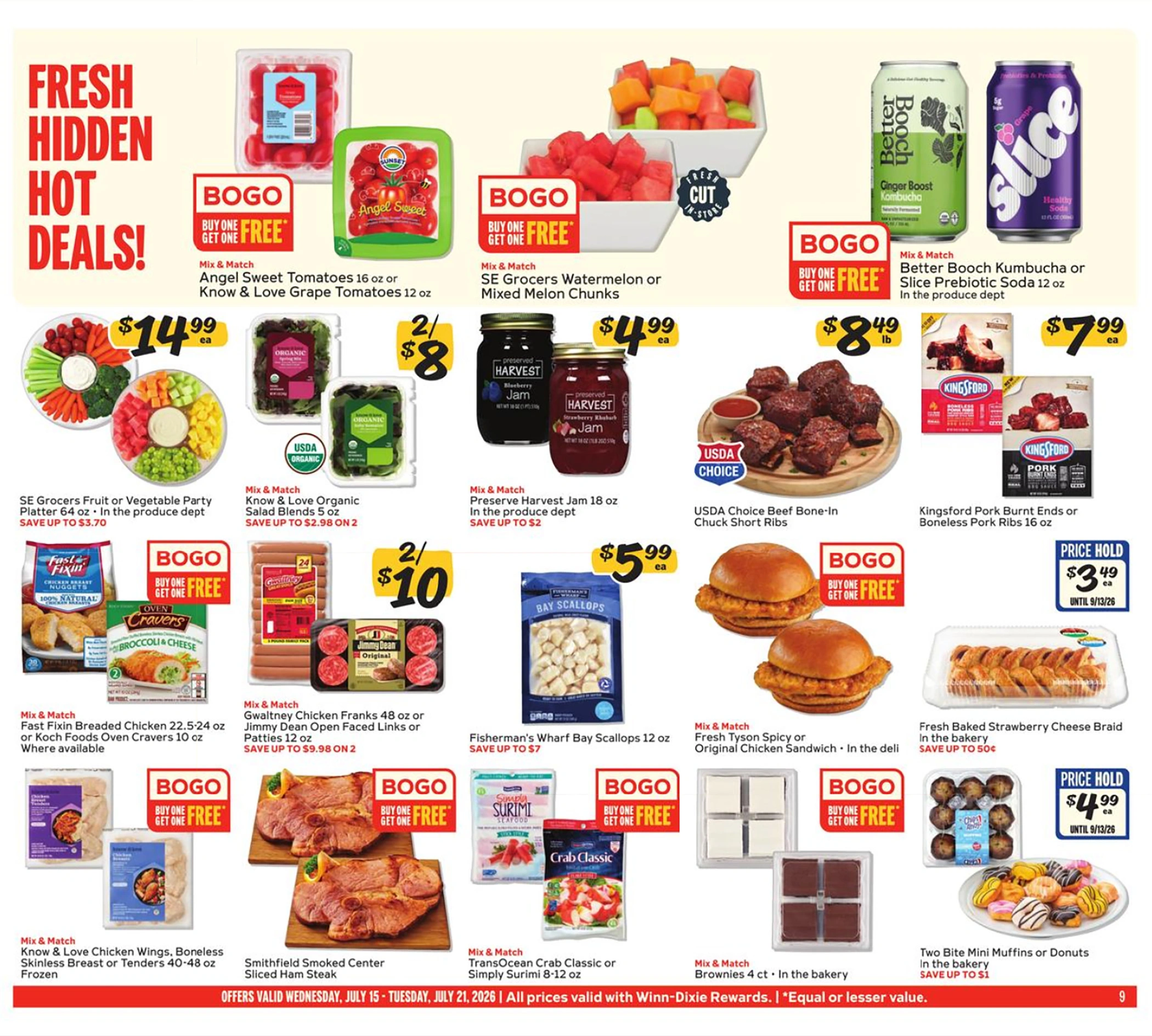 Winn-Dixie Weekly Ad Page 9
